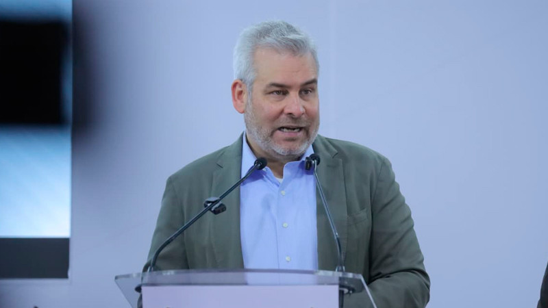 Afirma Bedolla: ya no hay detenidos por irrupción en Palacio de Gobierno 