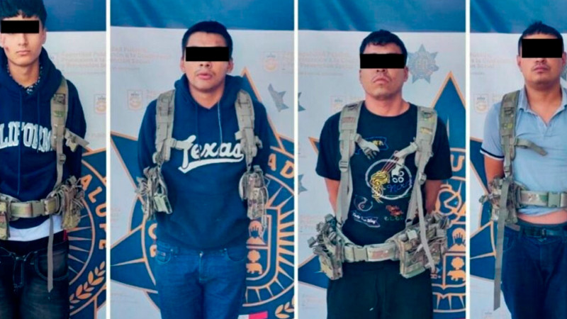 Detienen a sujetos que repartían juguetes a niños en nombre de grupo criminal, en Guadalupe, Nuevo León 