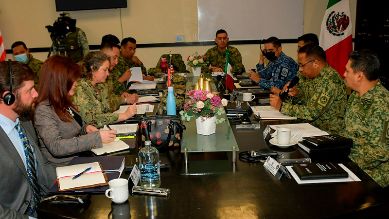 México y EEUU afinan coordinación militar previo al Mundial del 2026 
