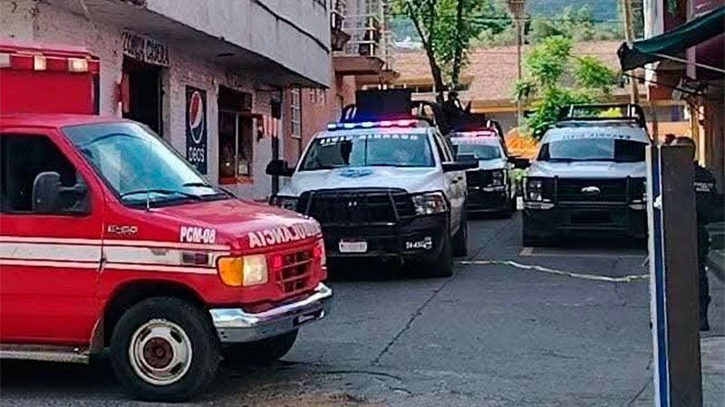 Identifican a mujer asesinada en la colonia La Mora de Uruapan, Michoacán 