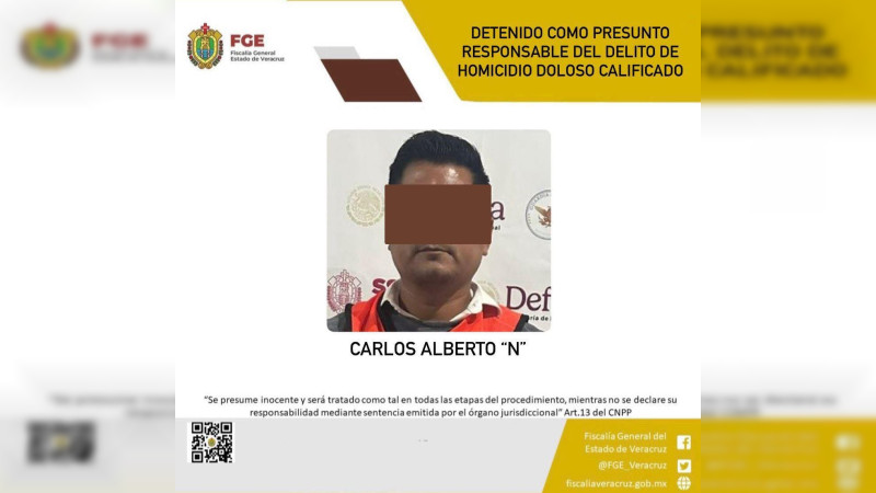 Detienen a exalcalde de Atoyac por presunto homicidio doloso en Veracruz 