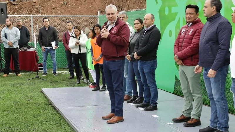 Inversión histórica de 94 mdp en deporte y prevención del delito en 41 municipios de Michoacán: Bedolla 