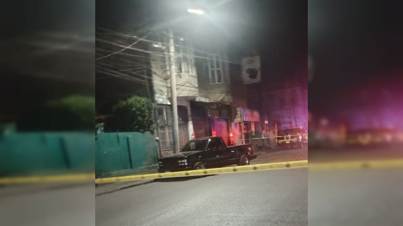  Conductor baleado al volante logra huir y pedir auxilio en Morelia, Michoacán 