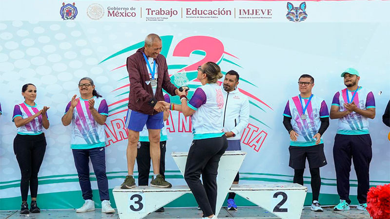 Se impuso récord en la 12 edición de la Carrera Nicolaita 