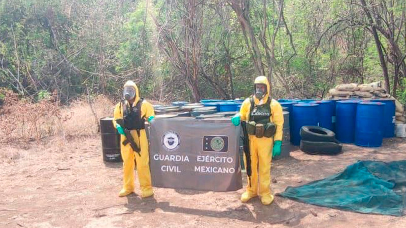 En 2025 la GC decomiso más de 8 toneladas de estupefacientes 