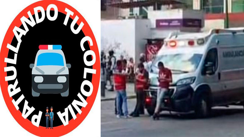 Queda gravemente herido administrador de "Patrullando tu colonia" durante ataque armado en la colonia La Quinta de Uruapan, Michoacán  