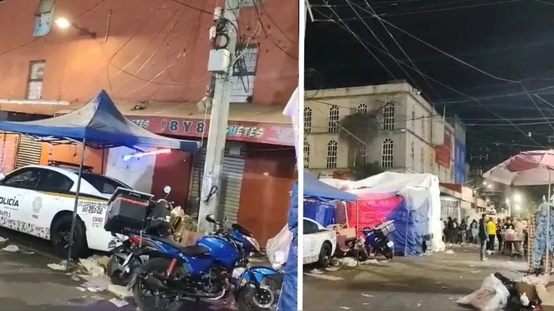 Ultiman a tiros a hombres en la “calle del juguete” en la Ciudad de México 