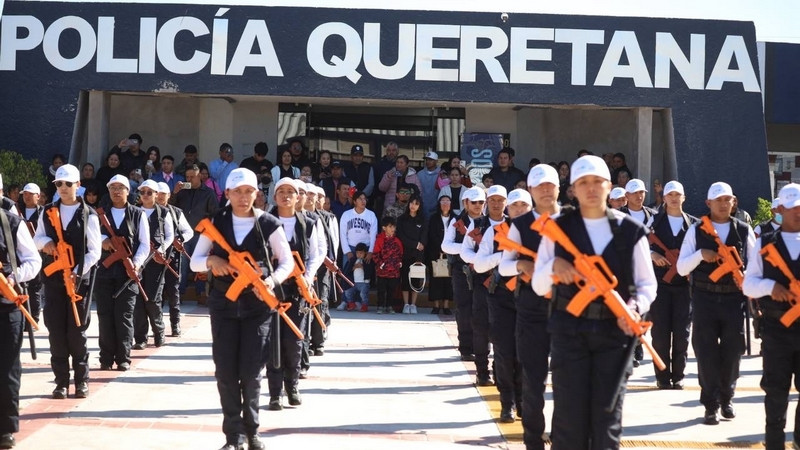 Acercan labor policial a más de tres mil 200 personas en Querétaro 