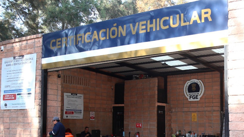 En el 2025 certificación vehicular reforzaron la prevención del delito: FGE 