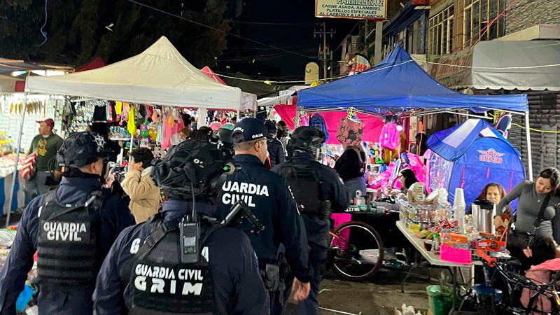 Reporta la SSP Michoacán saldo blanco en noche de Reyes 