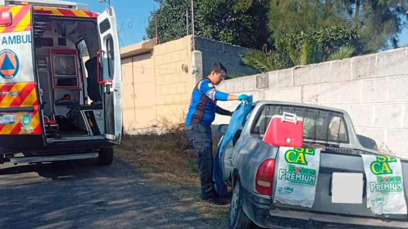 Hombre muere al interior de su vehículo en Colón, Querétaro 