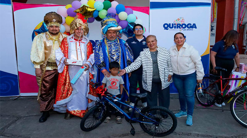 Quiroga celebra a la niñez con una jornada de convivencia y alegría 