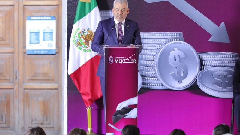 Con reforma constitucional, Michoacán ya no será rehén de la deuda pública: Bedolla 