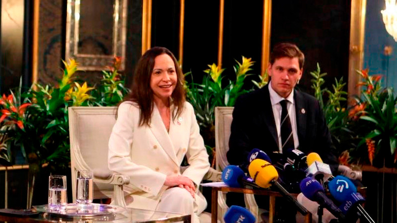 María Corina Machado afirma que su movimiento está listo para gobernar Venezuela 