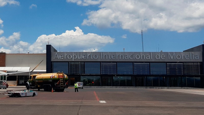 Aeropuerto Internacional de Morelia recibió 15% más pasajeros en 2025, confirma GAP 