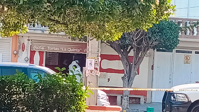 Quitan la vida a un hombre en un negocio de tortas en Apaseo el Alto, Guanajuato 