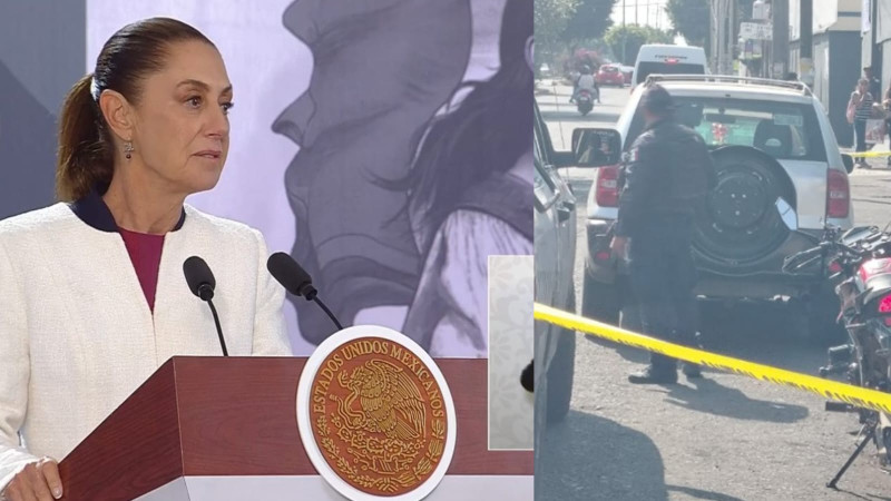 Homicidios dolosos han disminuido 40% desde el comienzo de mi sexenio: Claudia Sheinbaum 