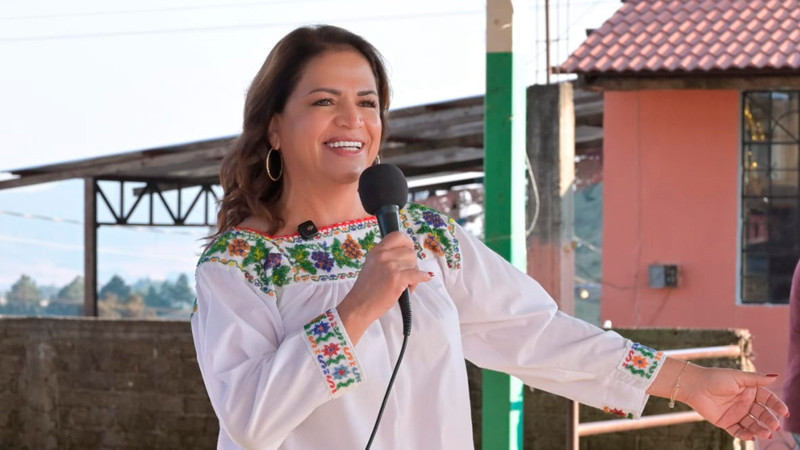 Fabiola Alanís: Con 30 mil nuevos espacios educativos del Plan Michoacán se construye la paz en el estado 