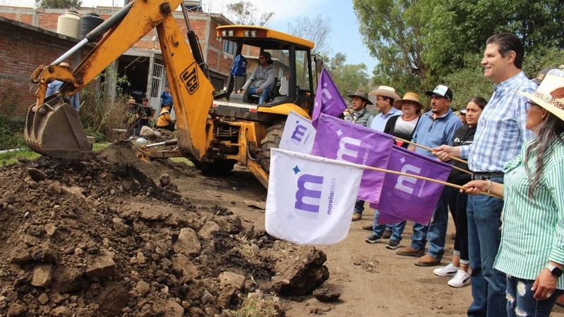 Gobierno de Morelia mejora conectividad en la zona rural 