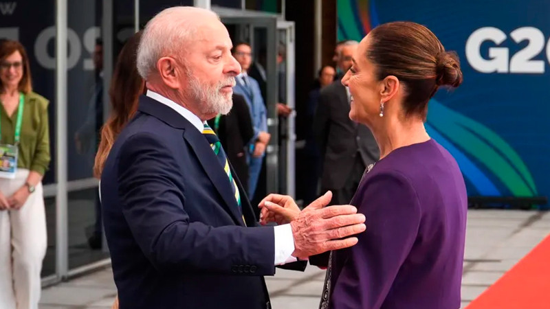 Rechazan Sheinbaum y Lula da Silva ataques de EU contra Venezuela 