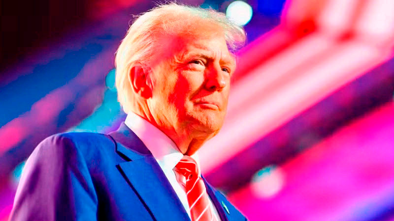 El Gobierno cubano está "muy cerca de caer", asegura Trump 