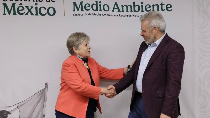 Bedolla y Semarnat impulsarán certificación obligatoria cero deforestación en el T-MEC 