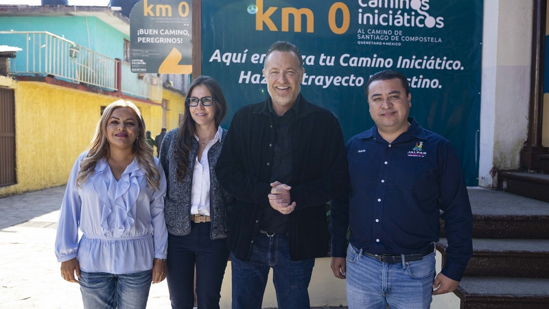 Impulsa Mauricio Kuri turismo en la Sierra Gorda y entrega Mercado Gastronómico en Pinal de Amoles 