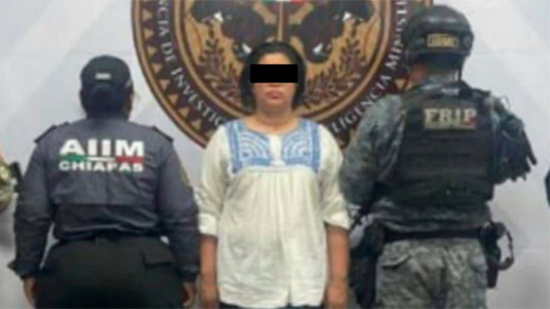 Autoridades detienen a la Síndico de Cintalapa, Chiapas 