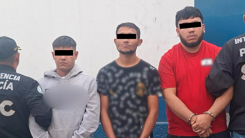 Caen 3 presuntos extorsionadores de comerciantes en la CDMX 