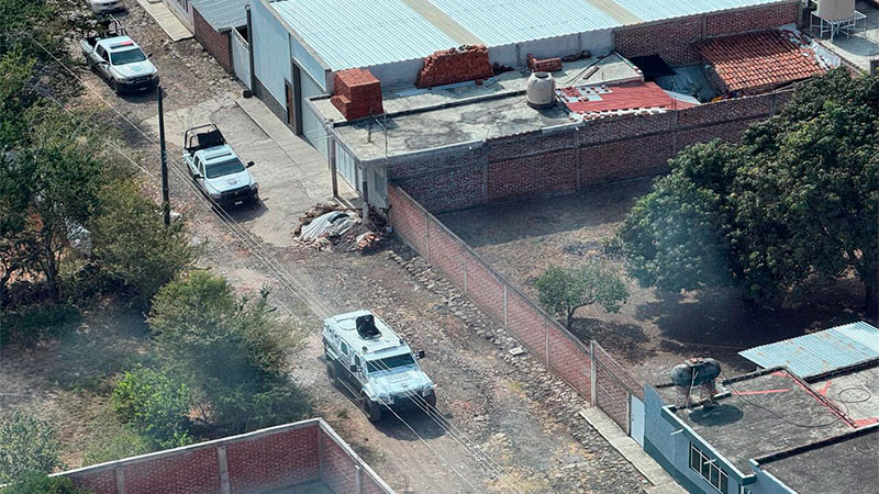 Despliega la SSP de Michoacán operativo de seguridad tras emboscada en la que perdieron la vida 3 policías municipales de Zamora  