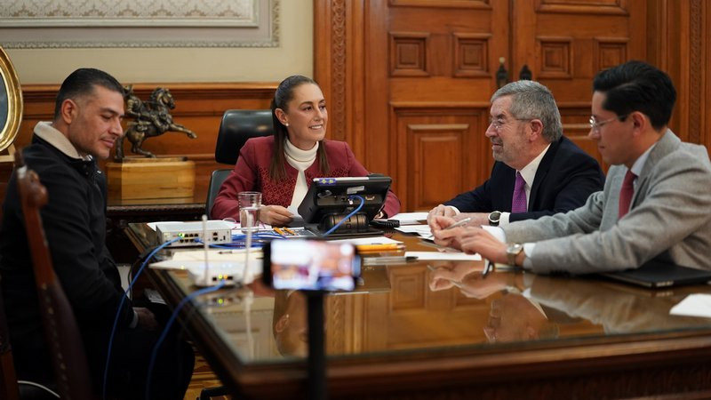 Claudia Sheinbaum y Donald Trump sostienen llamada tras los amagues del mandatario estadounidense 