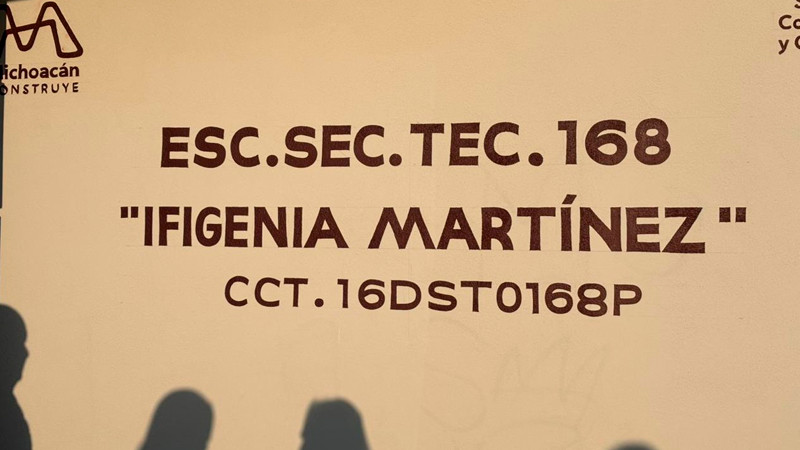 Secundaria Técnica en Villas del Pedregal atenderá más de 800 alumnos: Gaby Molina 