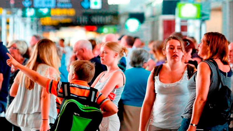 Turismo internacional en México se dispara 15.6% en noviembre 