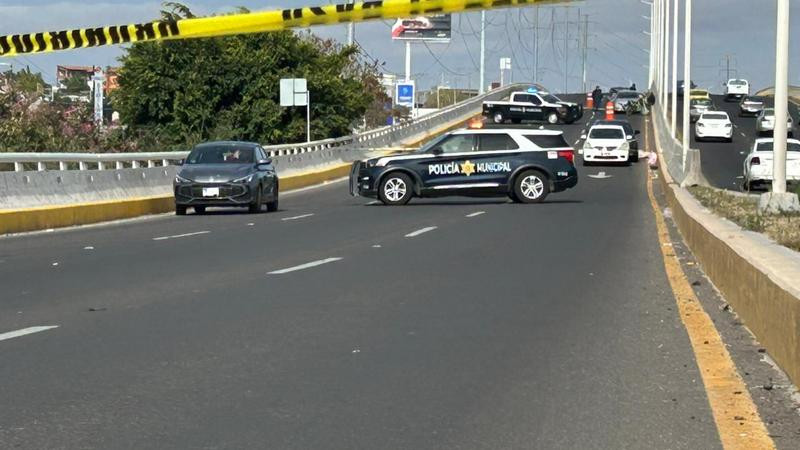 Motociclista pierde la vida en accidente en prolongación Bernardo Quintana de Querétaro 