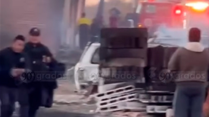 Incendio en La Piedad, Michoacán deja severos daños materiales 