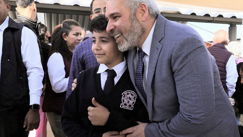 Inaugura Bedolla secundaria en Villas del Pedregal; se impulsa educación de más de 800 alumnos 