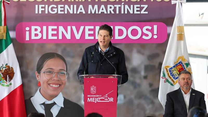 Gobierno de Alfonso Martínez fortalece la educación en Morelia 