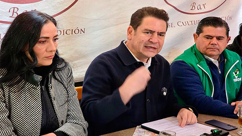 Ratifican a Ricardo Astudillo como presidente estatal del PVEM en Querétaro  