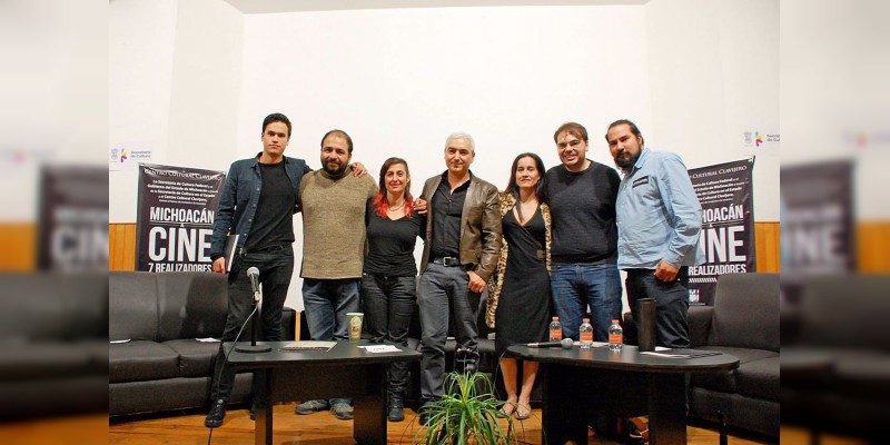 Talentos michoacanos hablan de cine en el Clavijero 