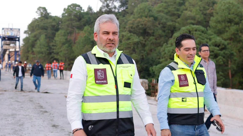 Ampliación de la Siglo XXI impulsará el desarrollo económico y el comercio en Michoacán: Bedolla 