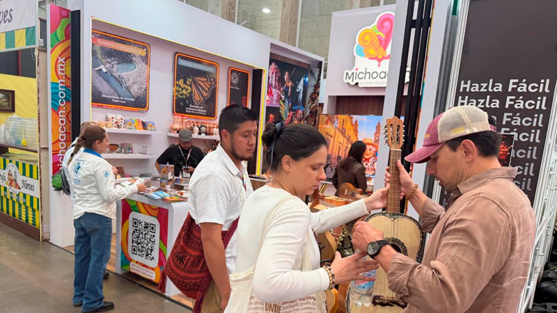 Michoacán presente en la Feria Estatal de León 2026 con lo mejor de su artesanía 