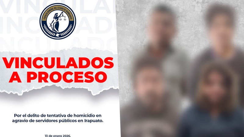 Fiscalía de Guanajuato desarticula célula criminal tras ataque armado contra personal ministerial en Irapuato 