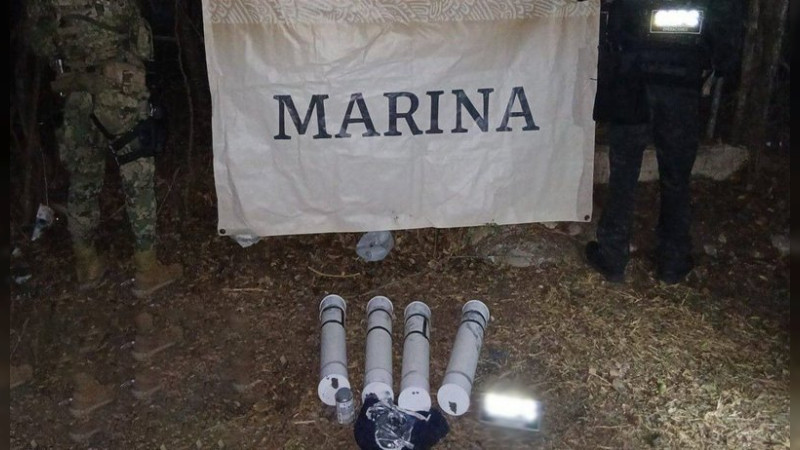 Marina neutraliza siete artefactos explosivos improvisados en Sinaloa; estaban listos para usarse 