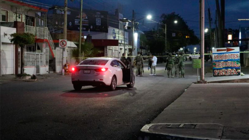Persecución armada deja un hombre fallecido y una mujer lesionada en la colonia Tierra Blanca de Culiacán, Sinaloa 