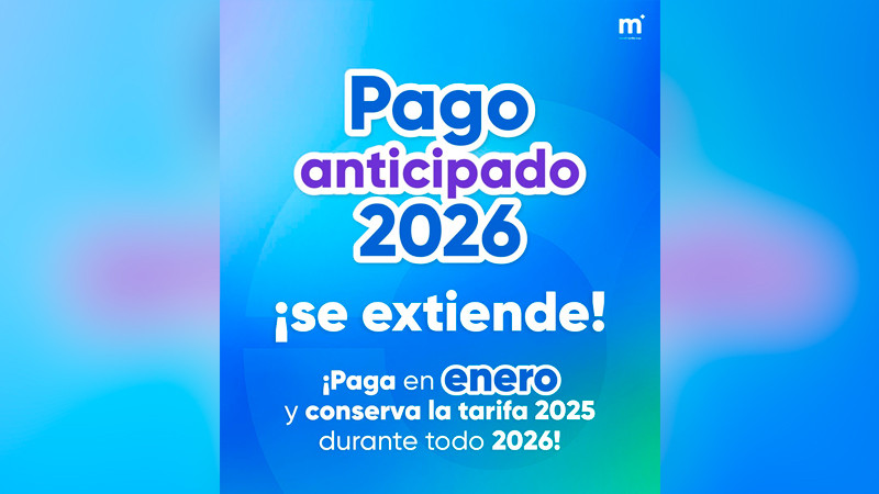 Últimos días para pagar el agua 2026 con tarifa 2025: Ooapas invita a aprovechar el Pago Anticipado 
