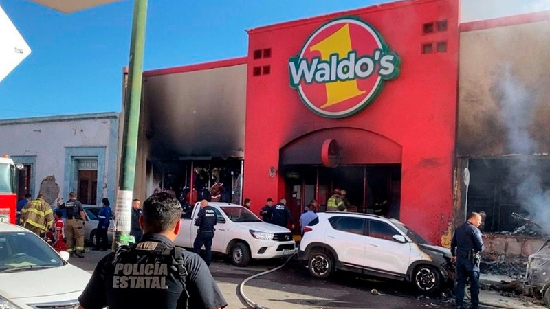 Imputan a 8 personas por incendio en Waldo's de Sonora que dejó 24 muertos 