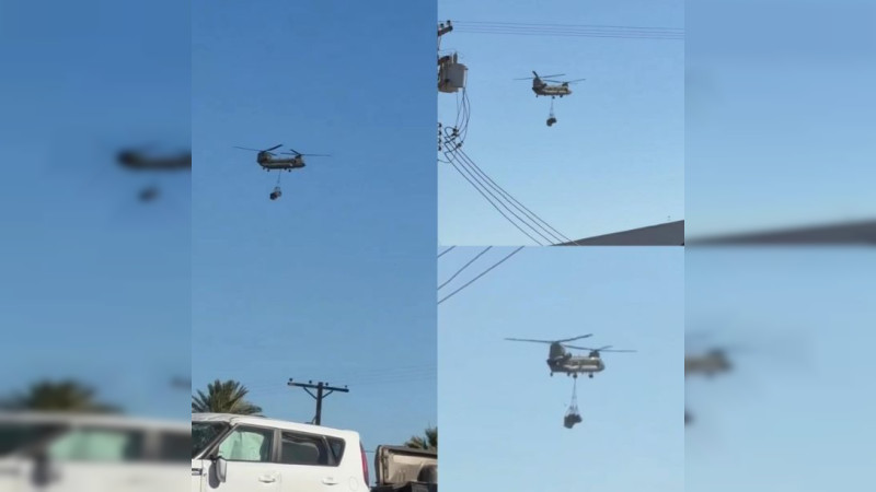 Alerta en la frontera: helicóptero militar de EEUU sobrevuela Mexicali y enciende especulaciones 