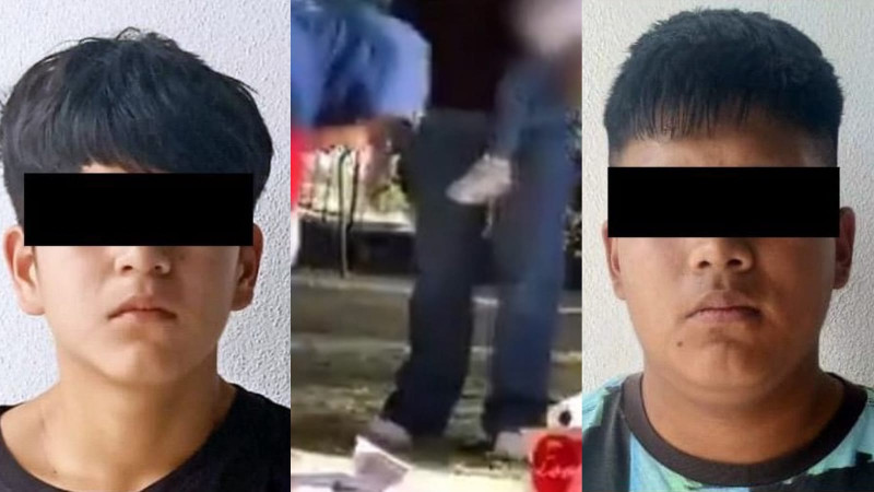 Arrestan a asaltantes de picnic en Los Fuertes, Puebla; ambos son menores de edad 
