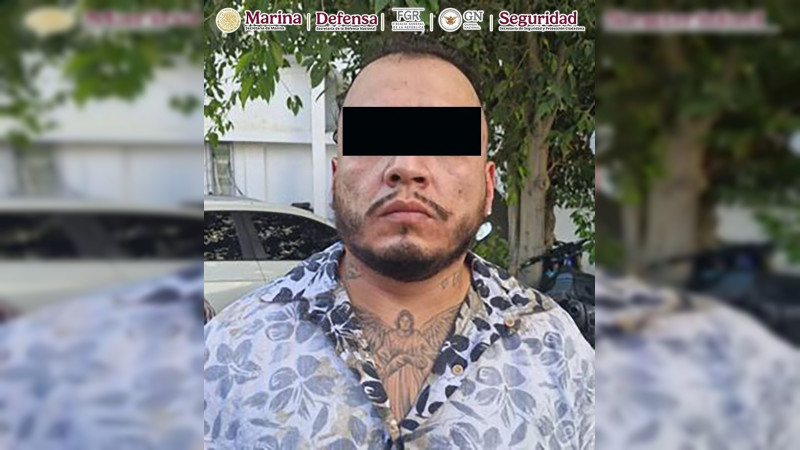 Arrestan a "El Cubano", líder de una célula criminal afín a grupo criminal de Sinaloa; es objetivo prioritario de Estados Unidos 
