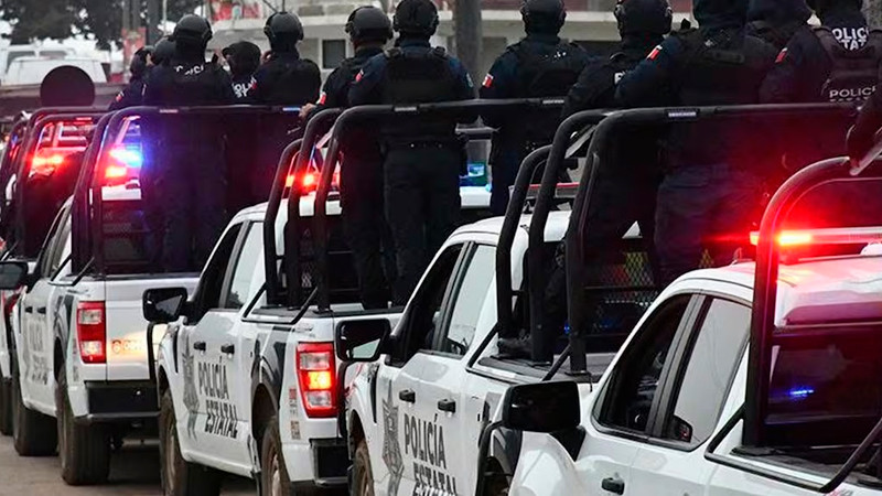 Despliegan a más de 600 elementos de seguridad estatal y federal en Hidalgo, ante ola de violencia 